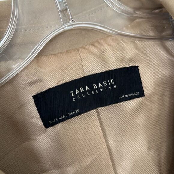 ZARA Double Breasted Waistcoat Dress L - Picture 9 of 10